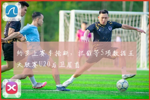 约罗上赛季抢断，拦截等5项数据五大联赛U20后卫居首